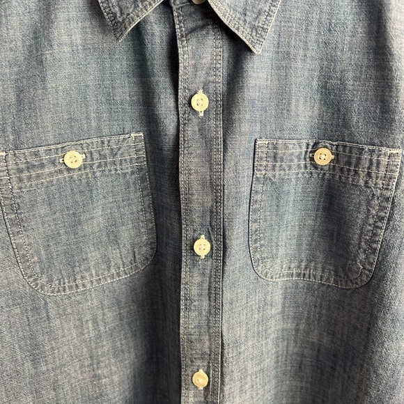 Gap Kids Boys Chambray Shirt - Picture 3 of 4